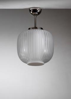  Flygsfors Flygsfors striped glass pendant - 4739279