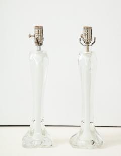  Flygsfors Pair of Flygsfors Crystal Lamps - 1258686