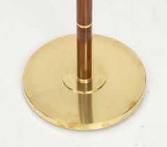  Fog M rup A Danish Teak Brass Floor Lamp Circa 1960s - 2958424