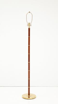  Fog M rup A Danish Teak and Brass Floor Lamp Circa 1960s  - 3296658
