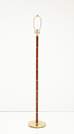  Fog M rup A Danish Teak and Brass Floor Lamp Circa 1960s  - 3296658