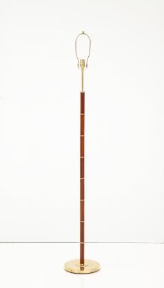  Fog M rup A Danish Teak and Brass Floor Lamp Circa 1960s  - 3296660