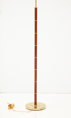  Fog M rup A Danish Teak and Brass Floor Lamp Circa 1960s  - 3296661