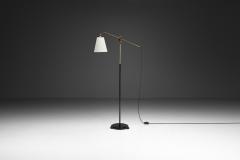  Fog M rup Brass Adjustable Floor Lamp by Fog M rup Attr Denmark ca 1940s - 4301533