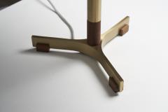  Fog M rup Brass and Teak President Table Lamp by Jo Hammerborg 1960s - 4500330