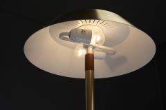  Fog M rup Brass and Teak President Table Lamp by Jo Hammerborg 1960s - 4500334