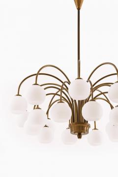  Fog M rup Ceiling Lamp in Brass by Fog M rup 1940s - 4549651