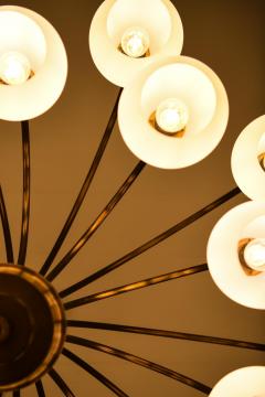  Fog M rup Ceiling Lamp in Brass by Fog M rup 1940s - 4549661