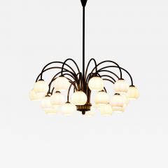  Fog M rup Ceiling Lamp in Brass by Fog M rup 1940s - 4553389