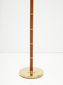  Fog M rup Danish Floor Lamp Teak Brass Circa 1960s - 2958438