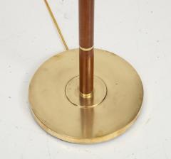  Fog M rup Danish Floor Lamp Teak Brass Circa 1960s - 2958447