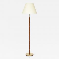  Fog M rup Danish Floor Lamp Teak Brass Circa 1960s - 2962752