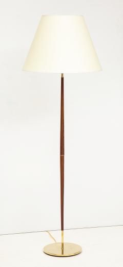  Fog M rup Danish Rosewood and Brass Floor Lamp Circa 1960 - 1172807