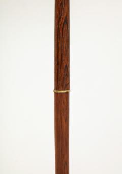 Fog M rup Danish Rosewood and Brass Floor Lamp Circa 1960 - 1172809