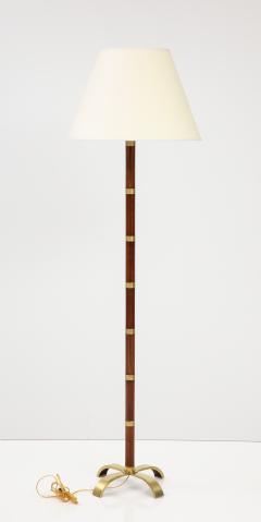  Fog M rup Fog M rup Brass and Rosewood Floor Lamp Circa 1960s - 2740779