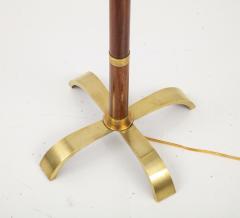  Fog M rup Fog M rup Brass and Rosewood Floor Lamp Circa 1960s - 2740781