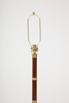  Fog M rup Fog M rup Brass and Rosewood Floor Lamp Circa 1960s - 2740782