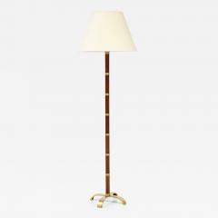  Fog M rup Fog M rup Brass and Rosewood Floor Lamp Circa 1960s - 2747543