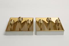  Fog M rup Fog Morup Brass Wall Lamps Pair - 407924