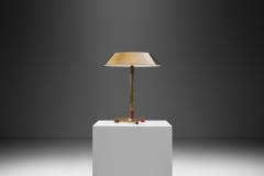  Fog M rup Jo Hammerborg President Brass and Teak Table Lamp for Fog M rup - 3142610