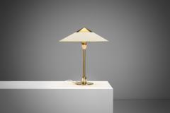  Fog M rup Lille Kongelys Brass Table Lamp by Fog M rup Denmark circa 1940s - 4308838