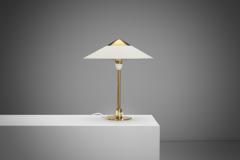  Fog M rup Lille Kongelys Brass Table Lamp by Fog M rup Denmark circa 1940s - 4308839