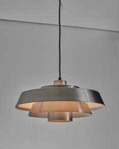  Fog M rup Nova Aluminium Pendant by Jo Hammerborg for Fog M rup 1960s - 4496794