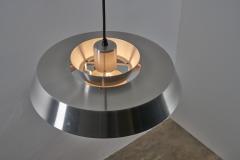  Fog M rup Nova Aluminium Pendant by Jo Hammerborg for Fog M rup 1960s - 4496796