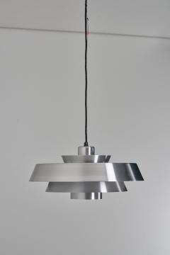  Fog M rup Nova Aluminium Pendant by Jo Hammerborg for Fog M rup 1960s - 4496799