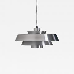  Fog M rup Nova Aluminium Pendant by Jo Hammerborg for Fog M rup 1960s - 4497249