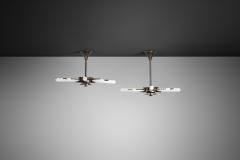  Fog M rup Pair of Model E8655 Hanging Lamps by Fog M rup Denmark ca 1940s - 4685130
