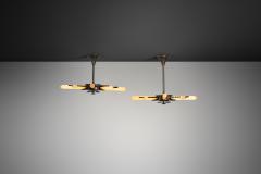  Fog M rup Pair of Model E8655 Hanging Lamps by Fog M rup Denmark ca 1940s - 4685131