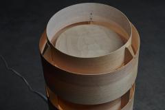  Fog M rup Pine Veneer Fini Floor Lamp by Ib Fabiansen 1960s - 4500311