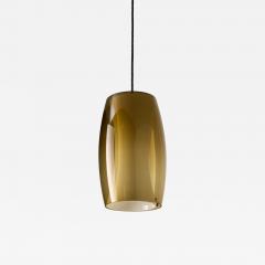  Fog M rup Radius Amber Glass Pendant Lamp 1960s - 4503956