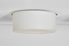  Fog M rup Set of Three Opal Glass Ceiling Lights by Fog M rup Denmark 1970s - 4148986