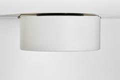  Fog M rup Set of Three Opal Glass Ceiling Lights by Fog M rup Denmark 1970s - 4148992
