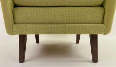  Folke Ohlsson Fritz Hansen Folke Ohlsson for Fritz Hansen MCM Lounge Chair in Green Upholstery a Pair - 2922731