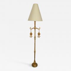  Fondica Floor Lamp Gilt Metal by Nicolas Dewael for Fondica France 1990s - 1400297