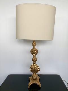  Fondica Gilt Metal Bronze Lamp by Mathias for Fondica France 2000s - 974121