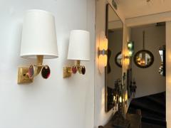  Fondica Pair of Sconces by Nicolas Dewael for Fondica France 1990s - 3957184