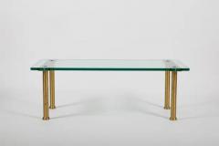  Fontana Arte Brass and glass coffee table in the style of Fontana Arte - 3726439