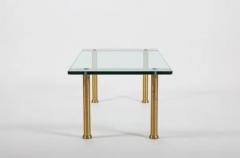  Fontana Arte Brass and glass coffee table in the style of Fontana Arte - 3726468