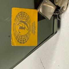  Fontana Arte Fontana Arte Attr Italian Mid Century Modern Wall Sconces Chrome Glass - 3858082