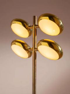  Fontana Arte Fontana Arte floor lamp made of brass and glass Italy 1960s - 3946943