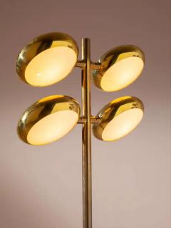  Fontana Arte Fontana Arte floor lamp made of brass and glass Italy 1960s - 3946944