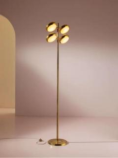  Fontana Arte Fontana Arte floor lamp made of brass and glass Italy 1960s - 3946955