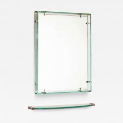  Fontana Arte Fontana Arte glass mirror and shelf model 2014 Italy 1960s - 4004074