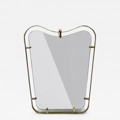  Fontana Arte FontanaArte 1950S FONTANA ARTE MIRROR IN BRASS IN THE STYLE OF GIO PONTI - 3551787