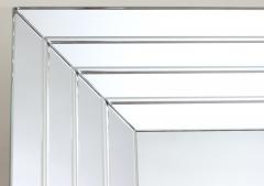  Fontana Arte FontanaArte Beveled Rectangle Fontana Arte Modernist Mirror Italy 1960 - 4154699