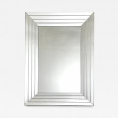 Fontana Arte FontanaArte Beveled Rectangle Fontana Arte Modernist Mirror Italy 1960 - 4159737